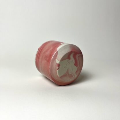 Kaffeeschale "Rosé Marmor" – Bild 3