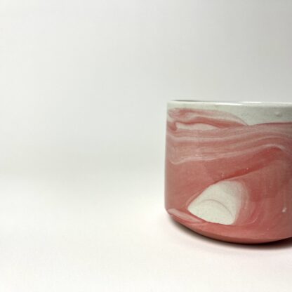 Kaffeeschale "Rosé Marmor" – Bild 5