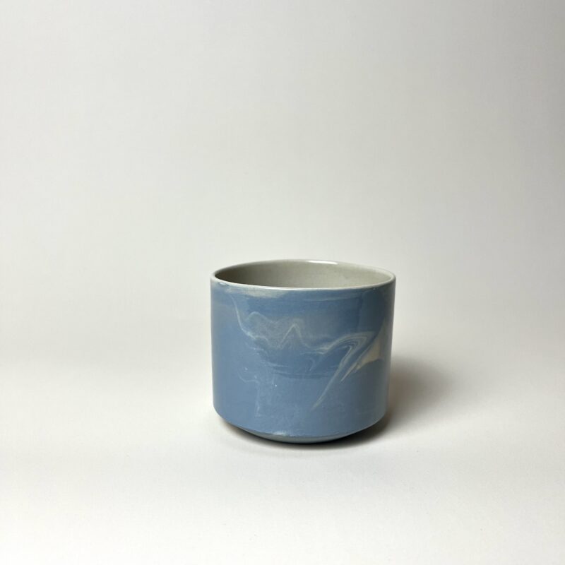 Kaffeeschale "Türkis Marmor"